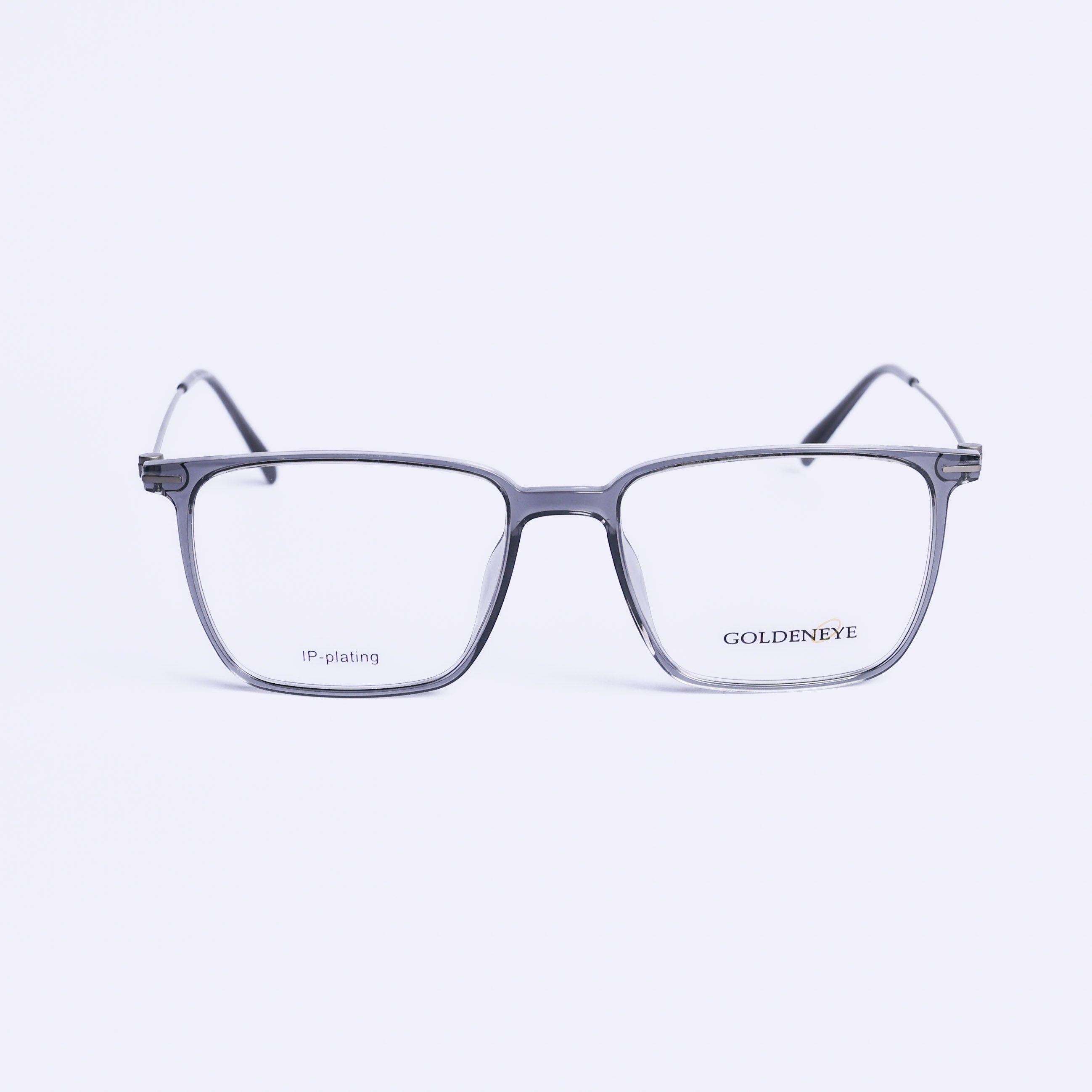 Square Gray Eyeglasses