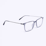 Square Gray Eyeglasses