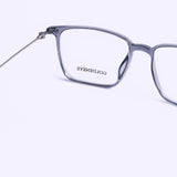 Square Gray Eyeglasses
