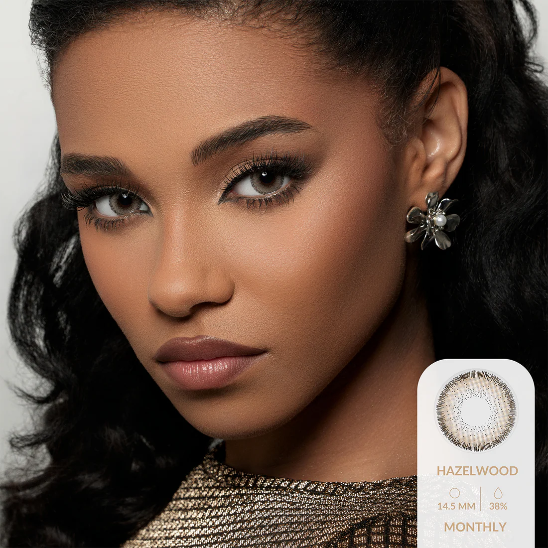 Color lenses Hazel Wood