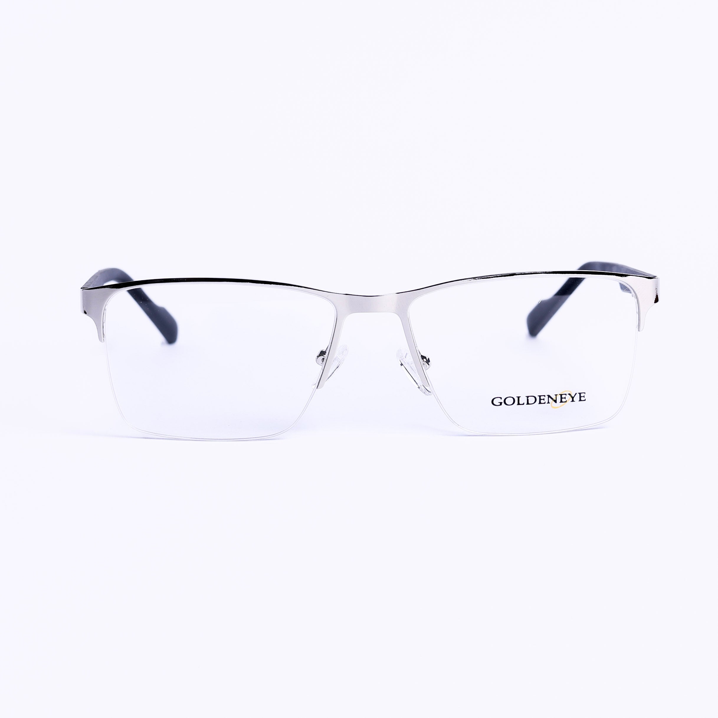 Square Silver Eyeglasses