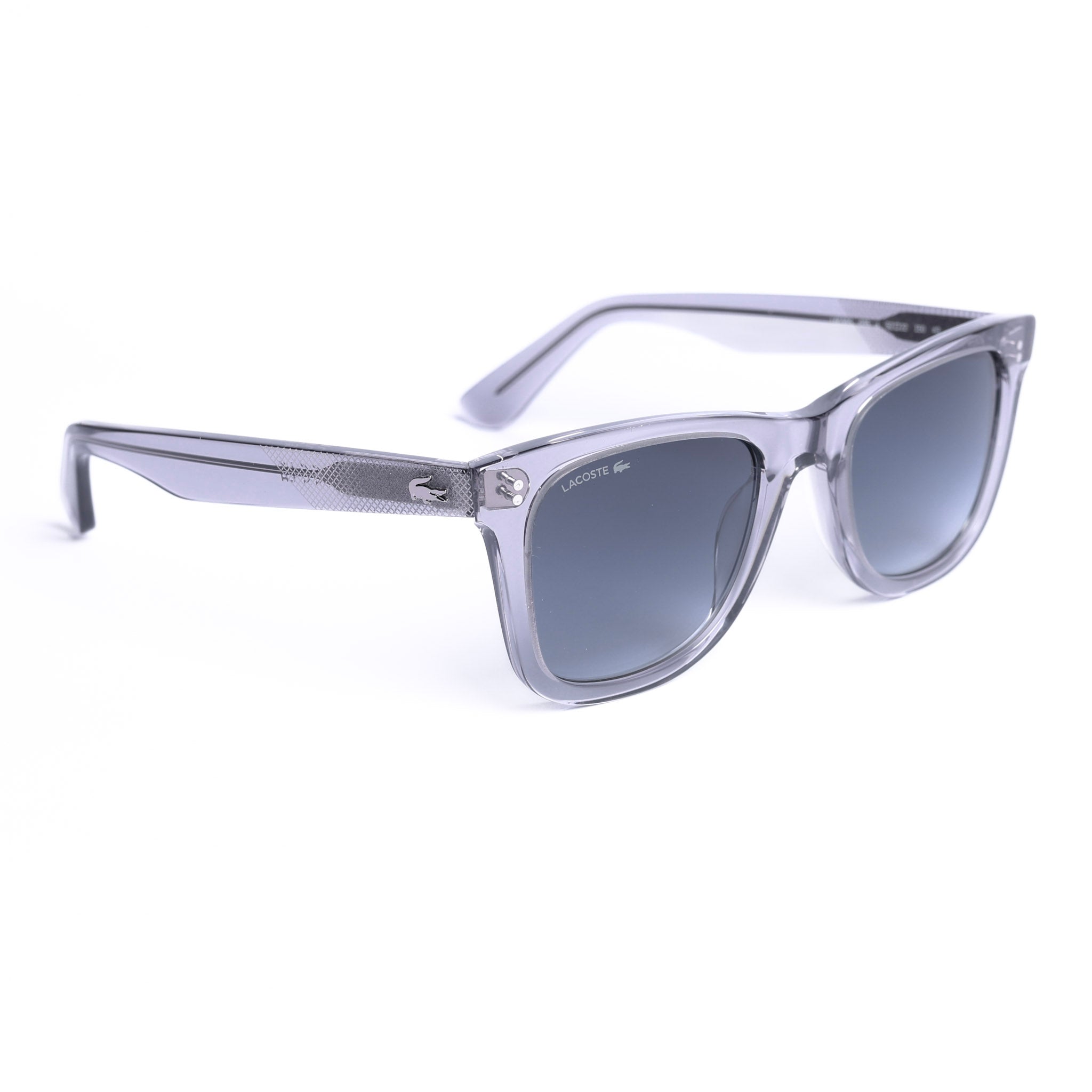 Square Transparent Grey Sunglasses