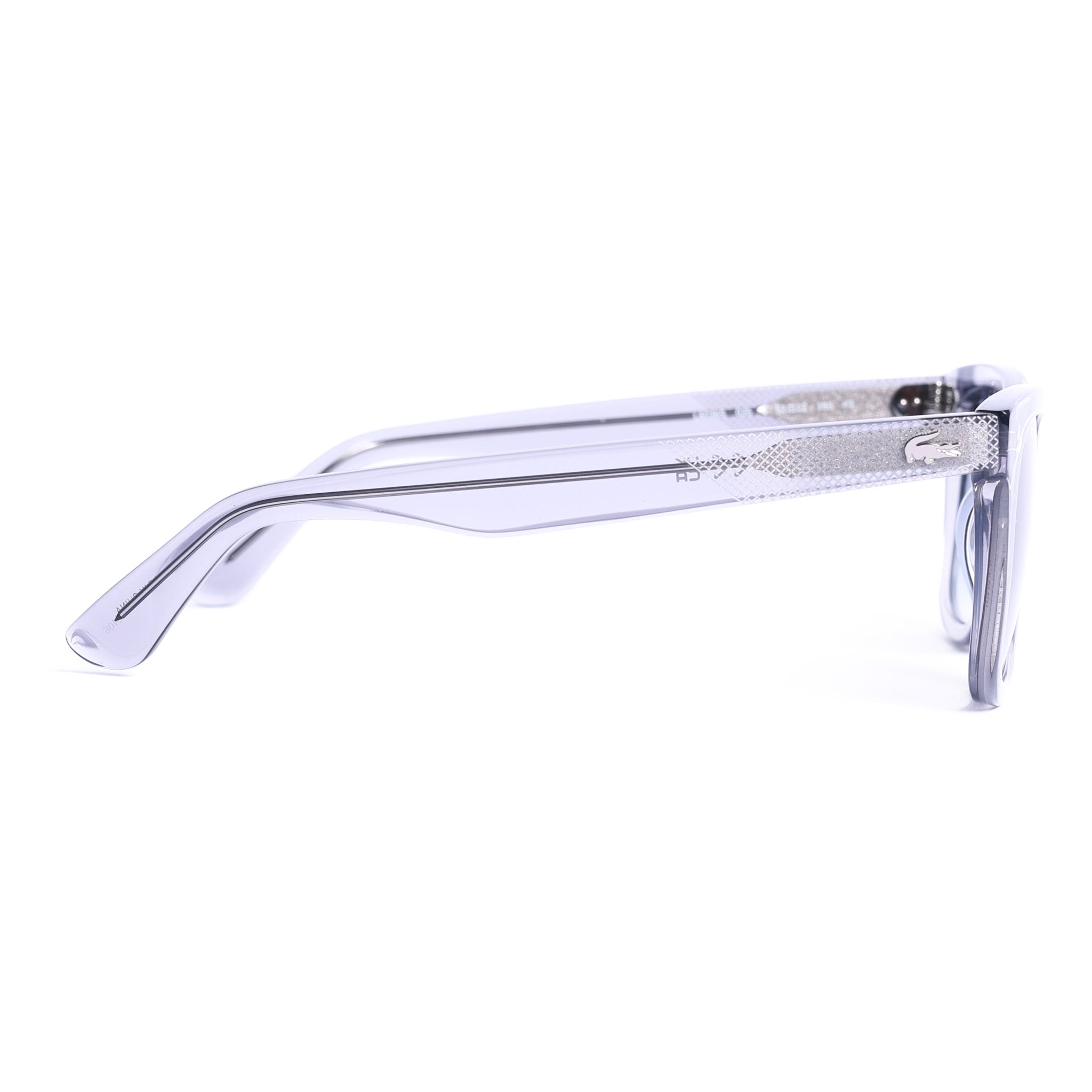 Square Transparent Grey Sunglasses