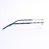 Square Silver Eyeglasses