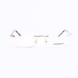 Square Gold Eyeglasses
