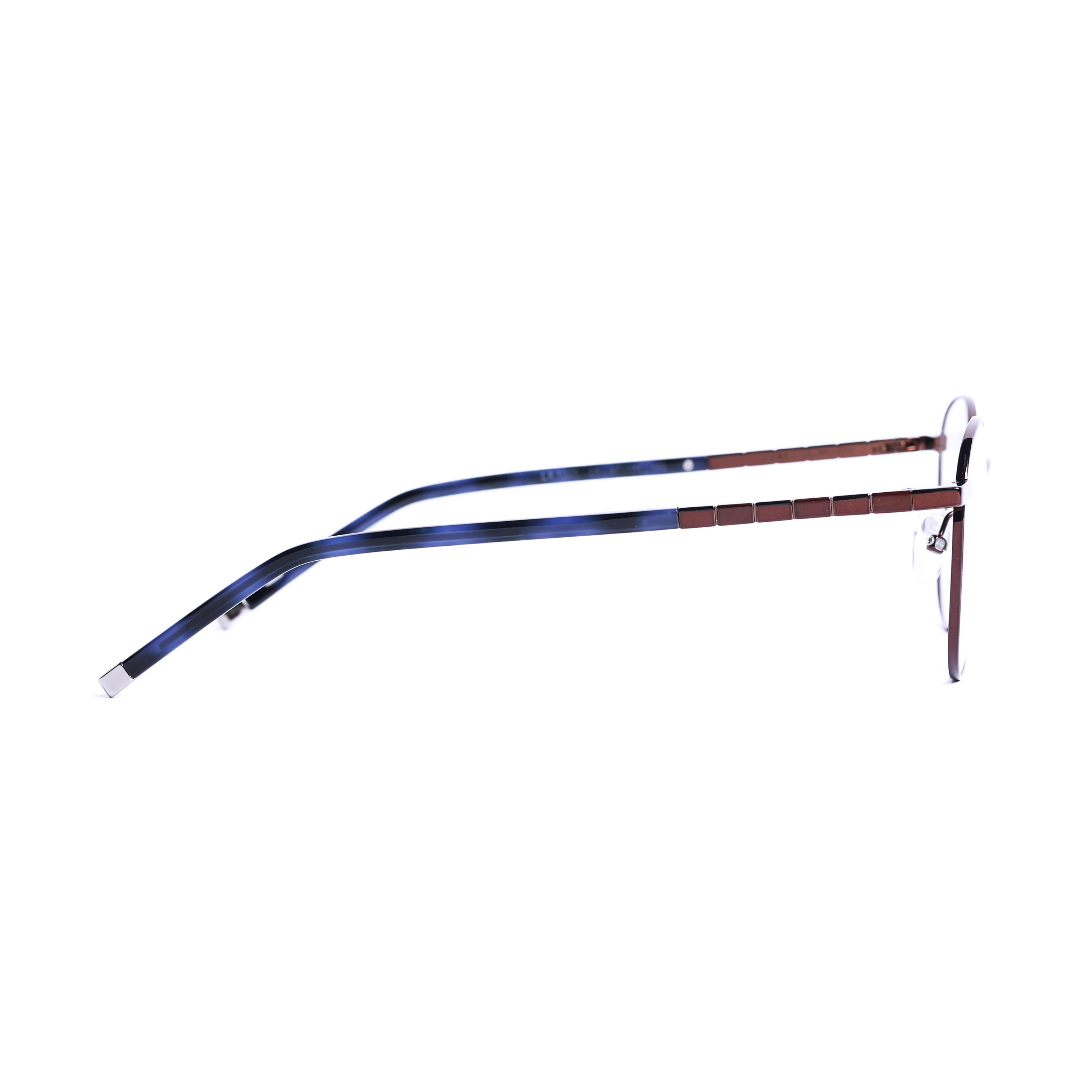 Round Brown Eyeglasses