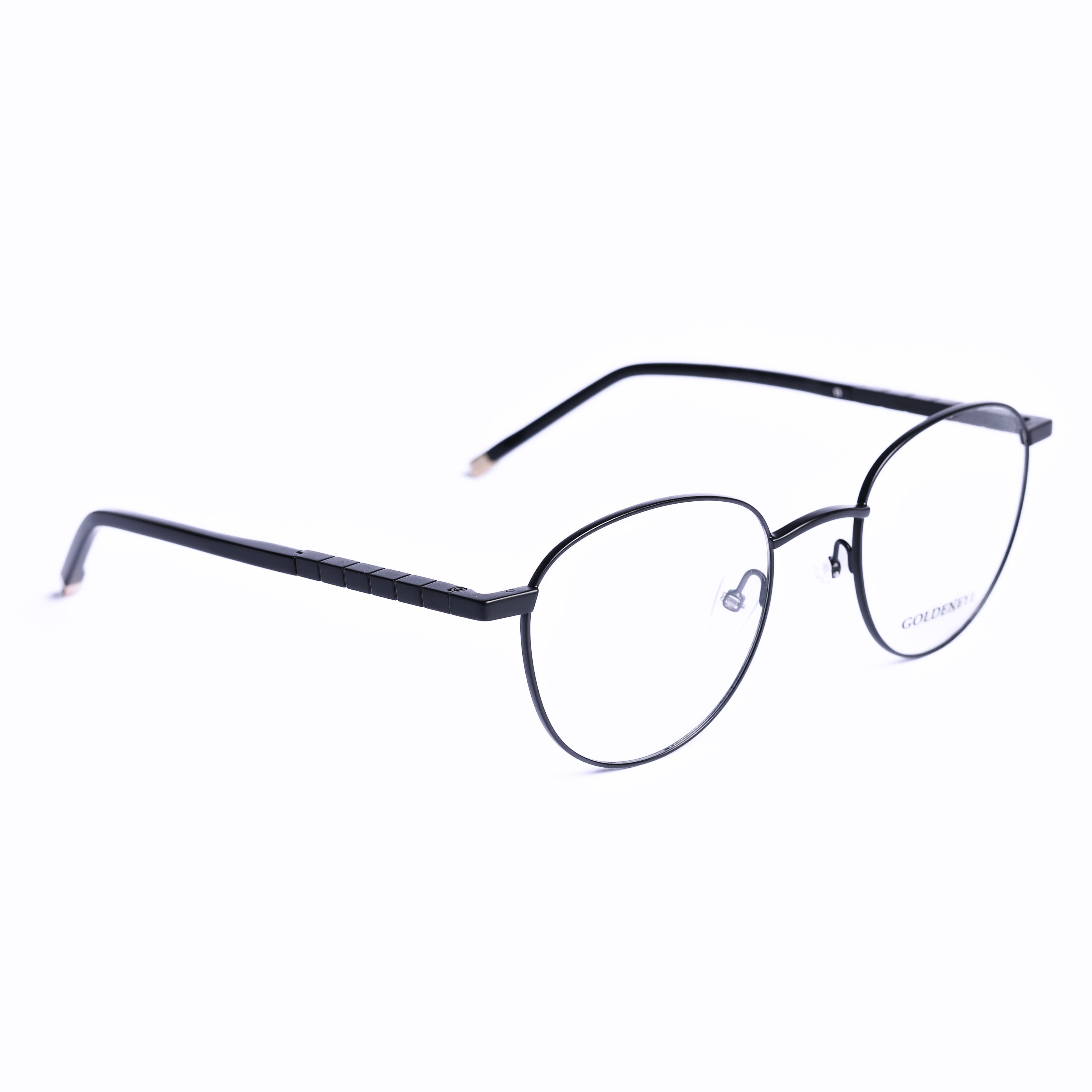 Round Black Eyeglasses