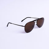 Aviator Brown Eyeglasses