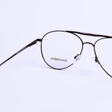 Aviator Brown Eyeglasses