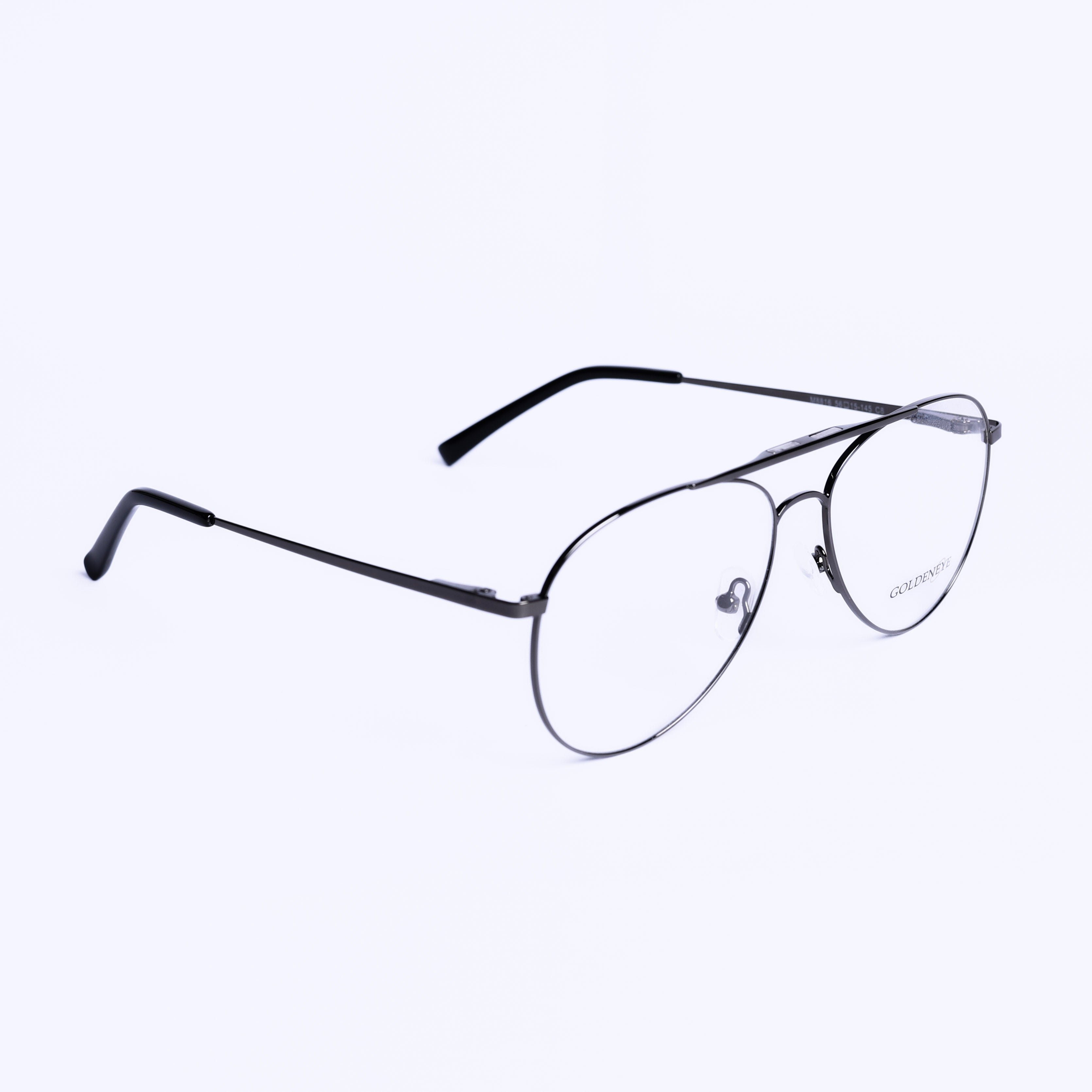 Aviator Gray Eyeglasses