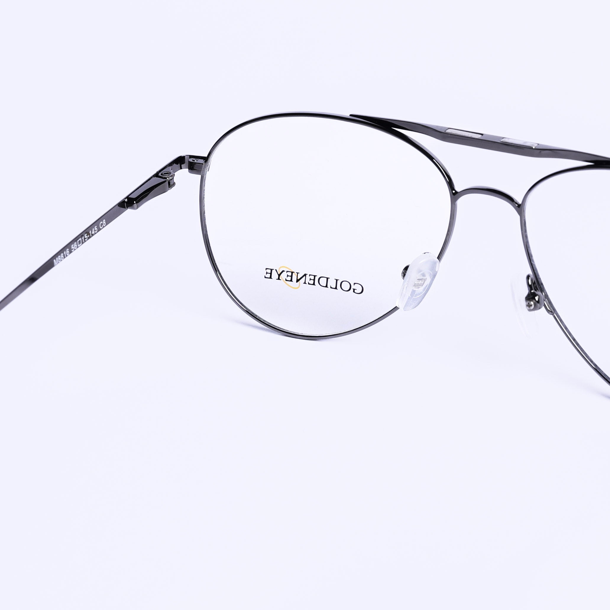 Aviator Gray Eyeglasses