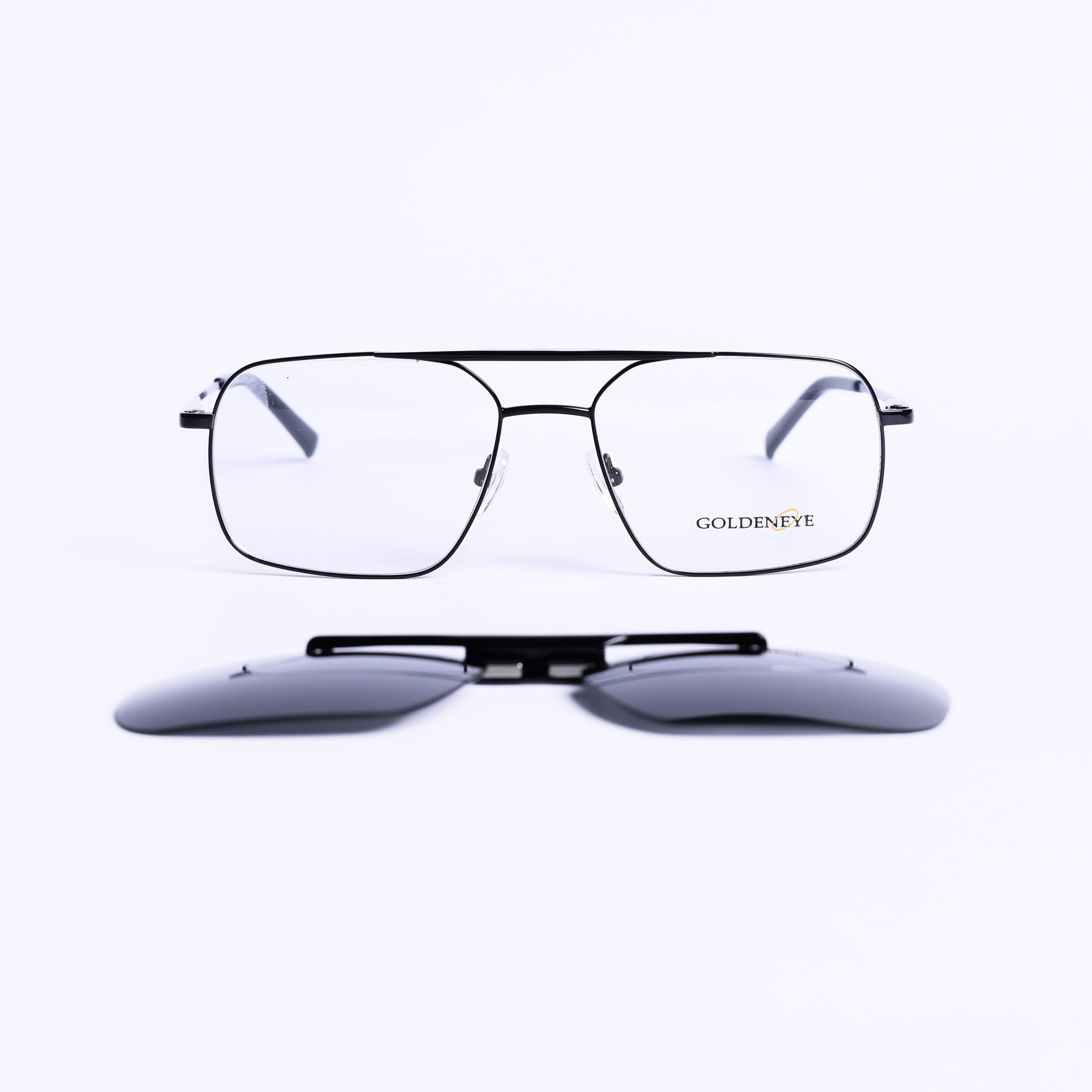 Square Black Eyeglasses