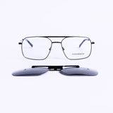 Square Black Eyeglasses