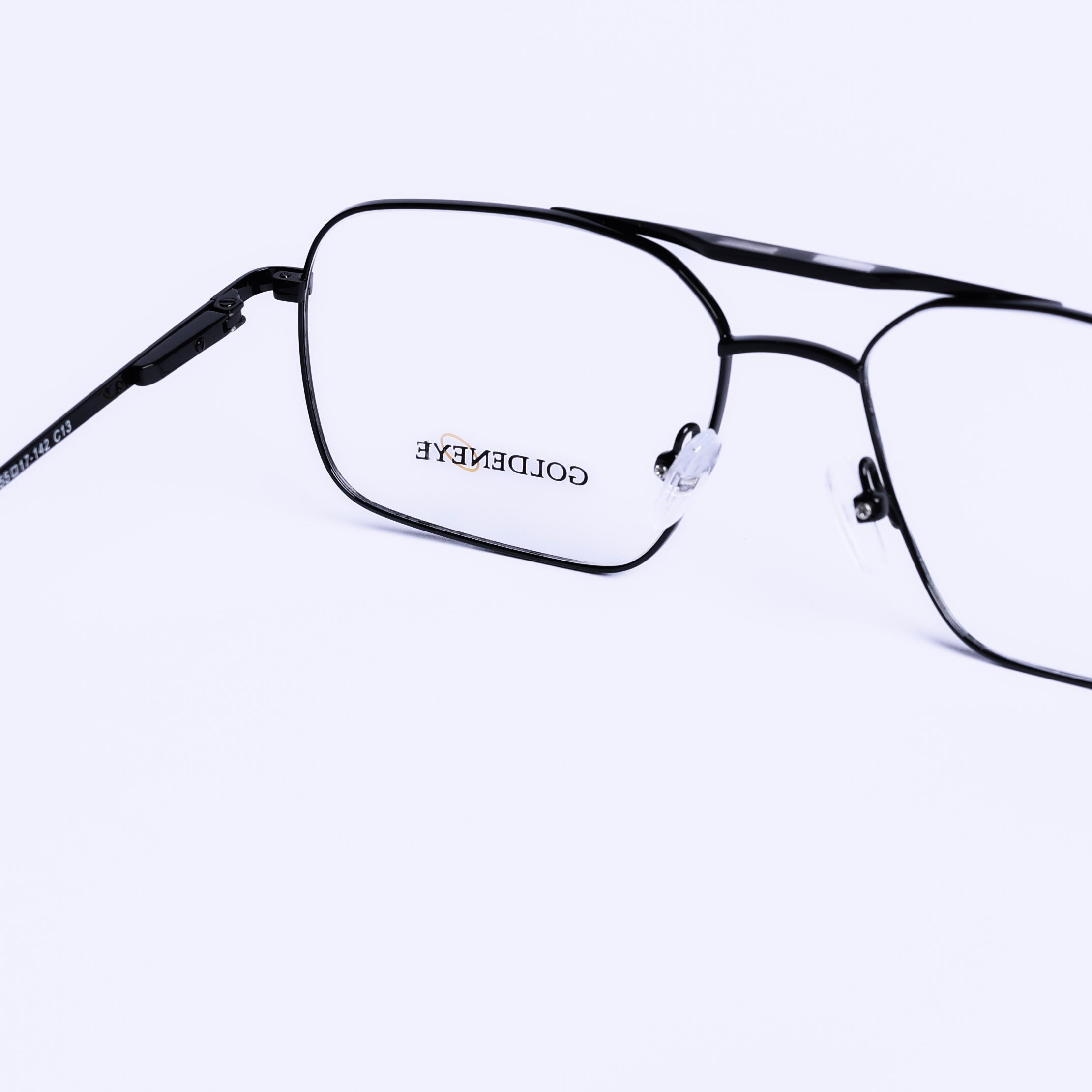 Square Black Eyeglasses