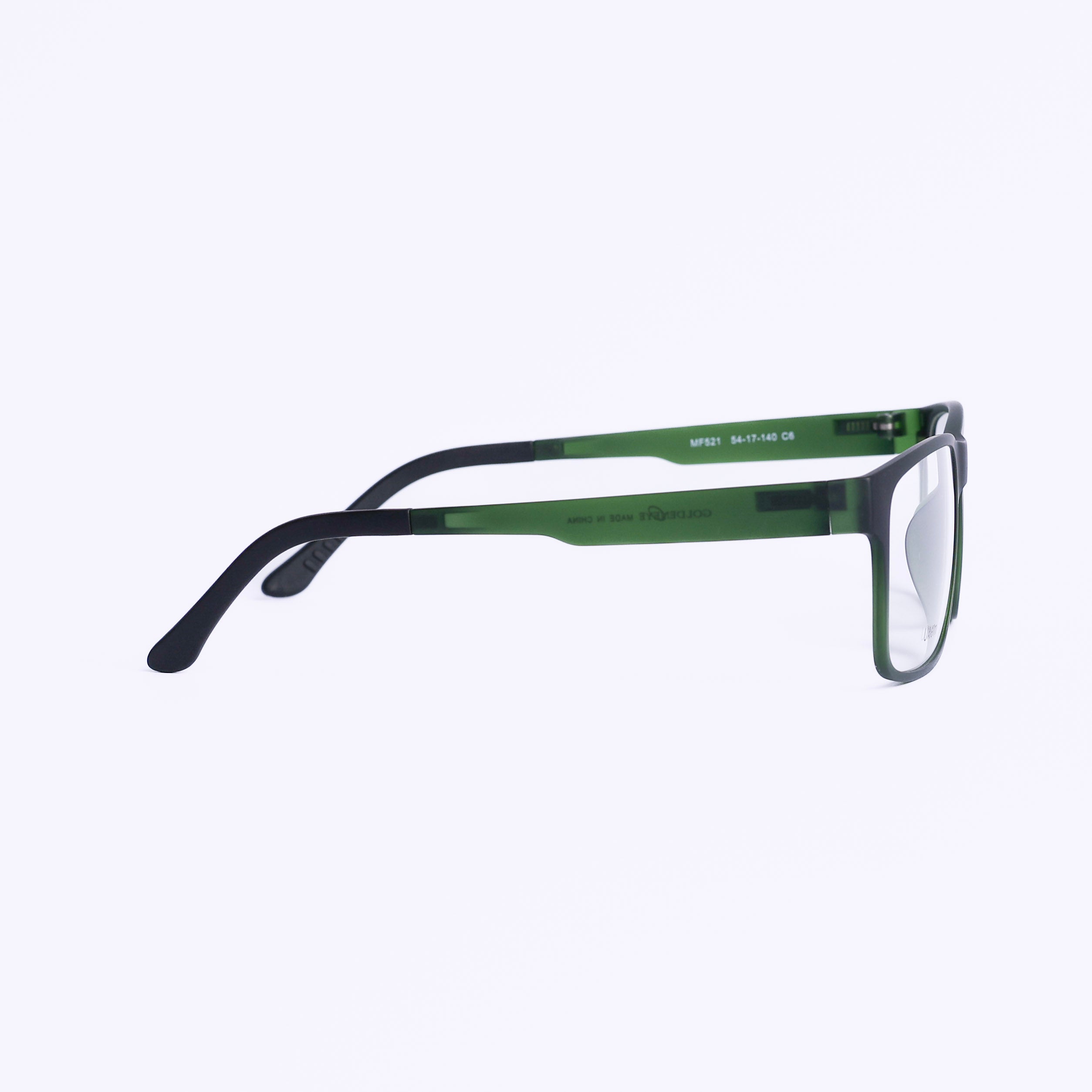 Square Green Eyeglasses