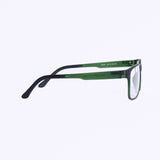 Square Green Eyeglasses
