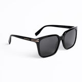 Square Black Sunglasses