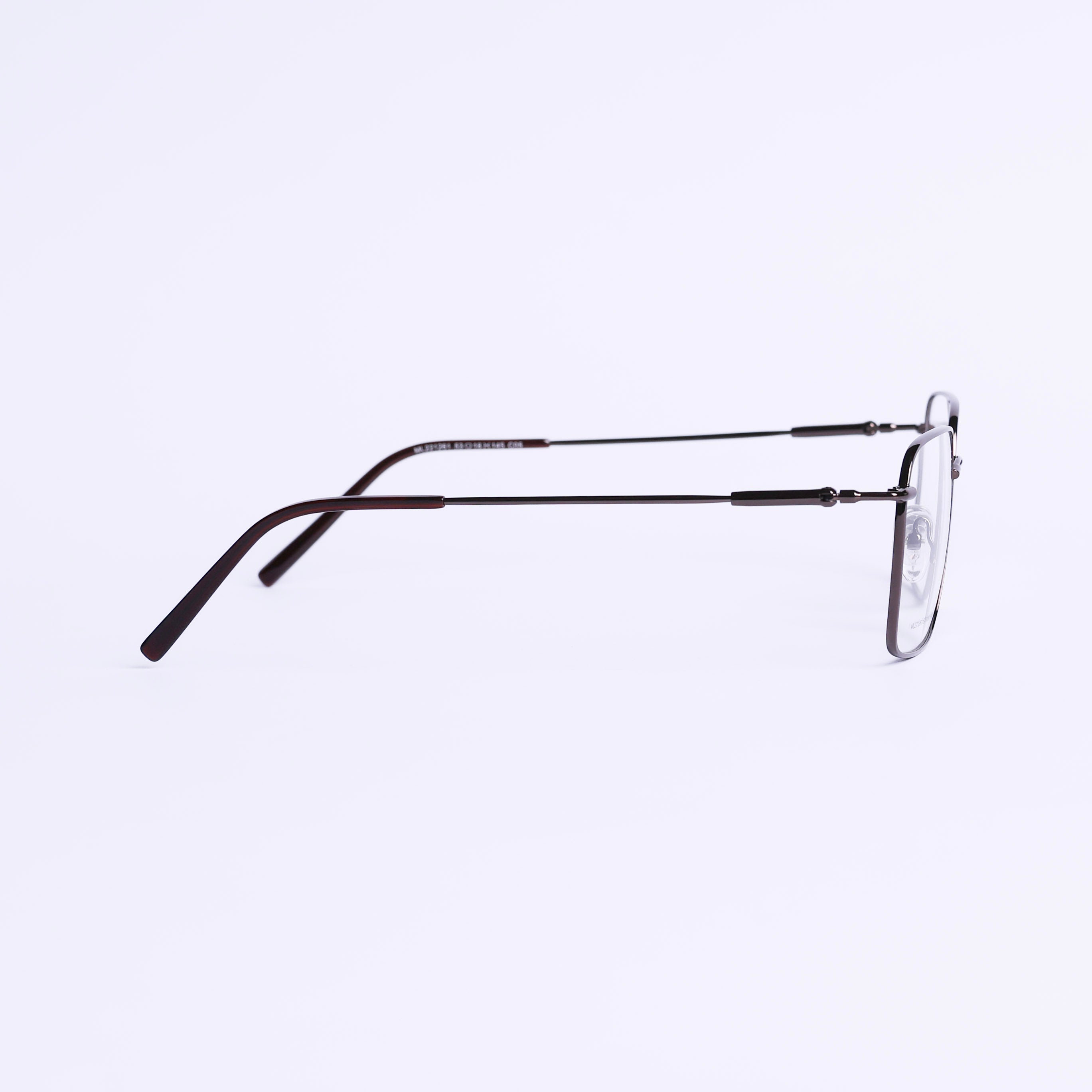 Square Brown Eyeglasses