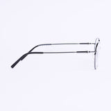 Square Silver Eyeglasses
