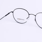 Round Black Eyeglasses