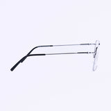 Round Gray Eyeglasses