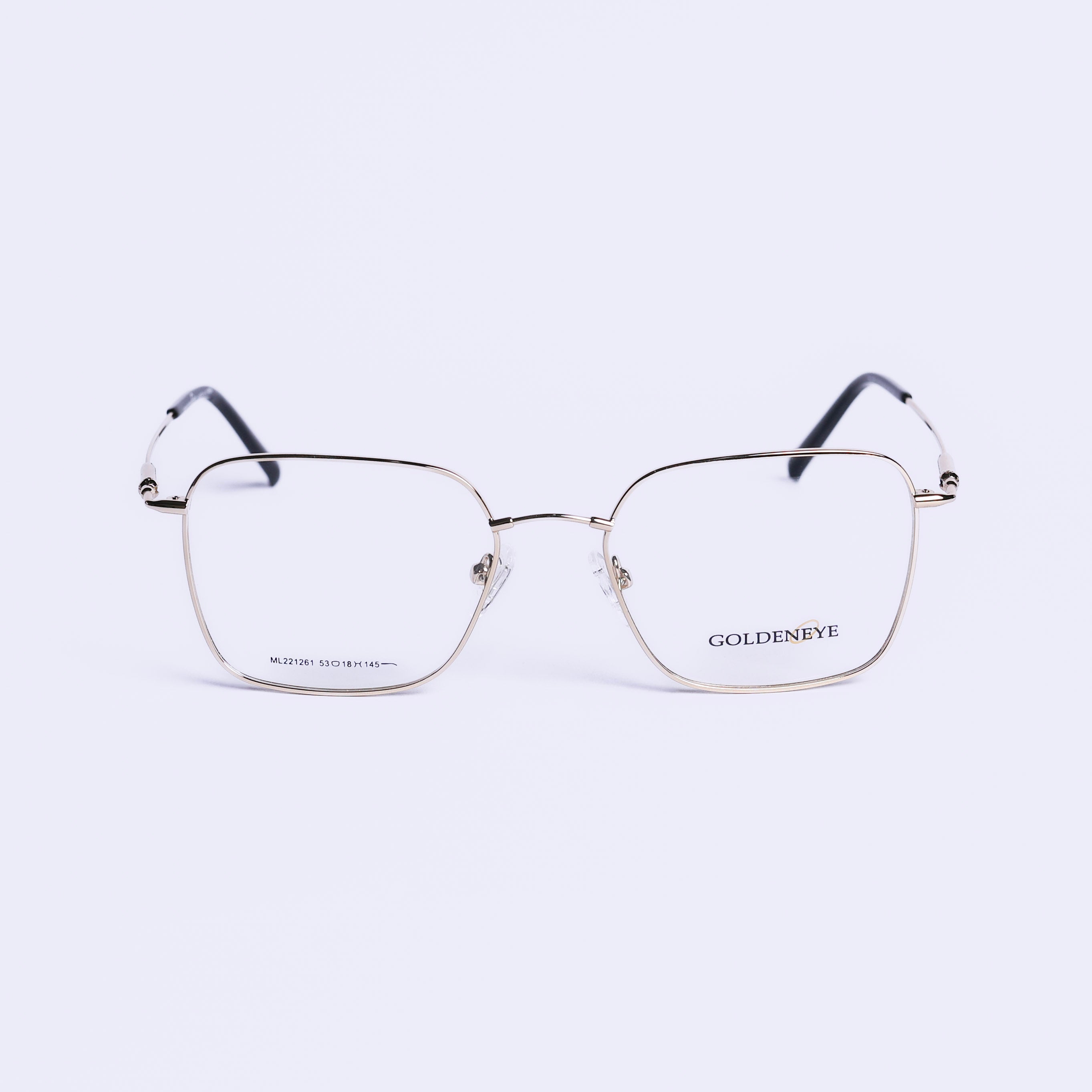 Square Gold Eyeglasses