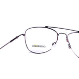 Aviator Brown Eyeglasses