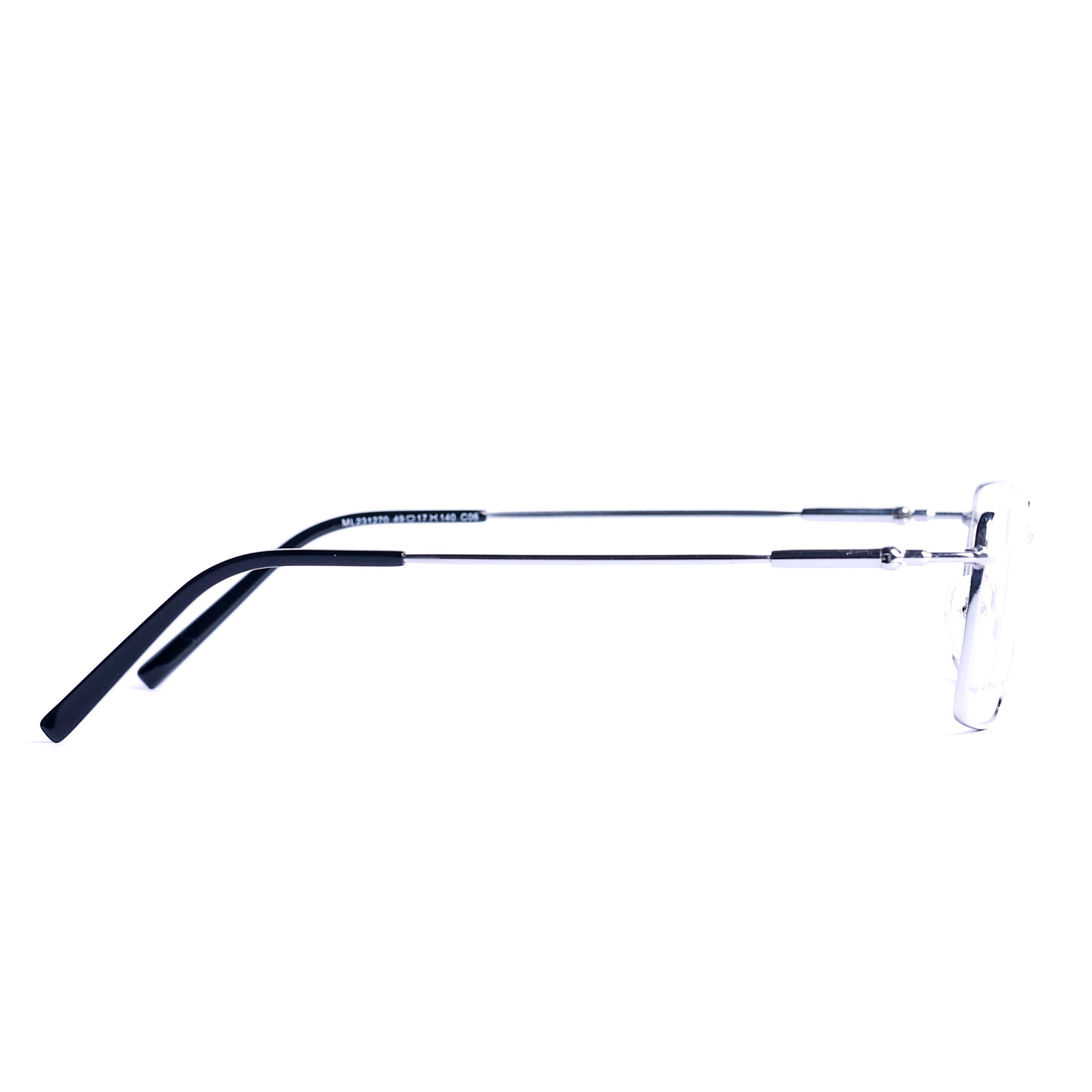 Square Silver Eyeglasses