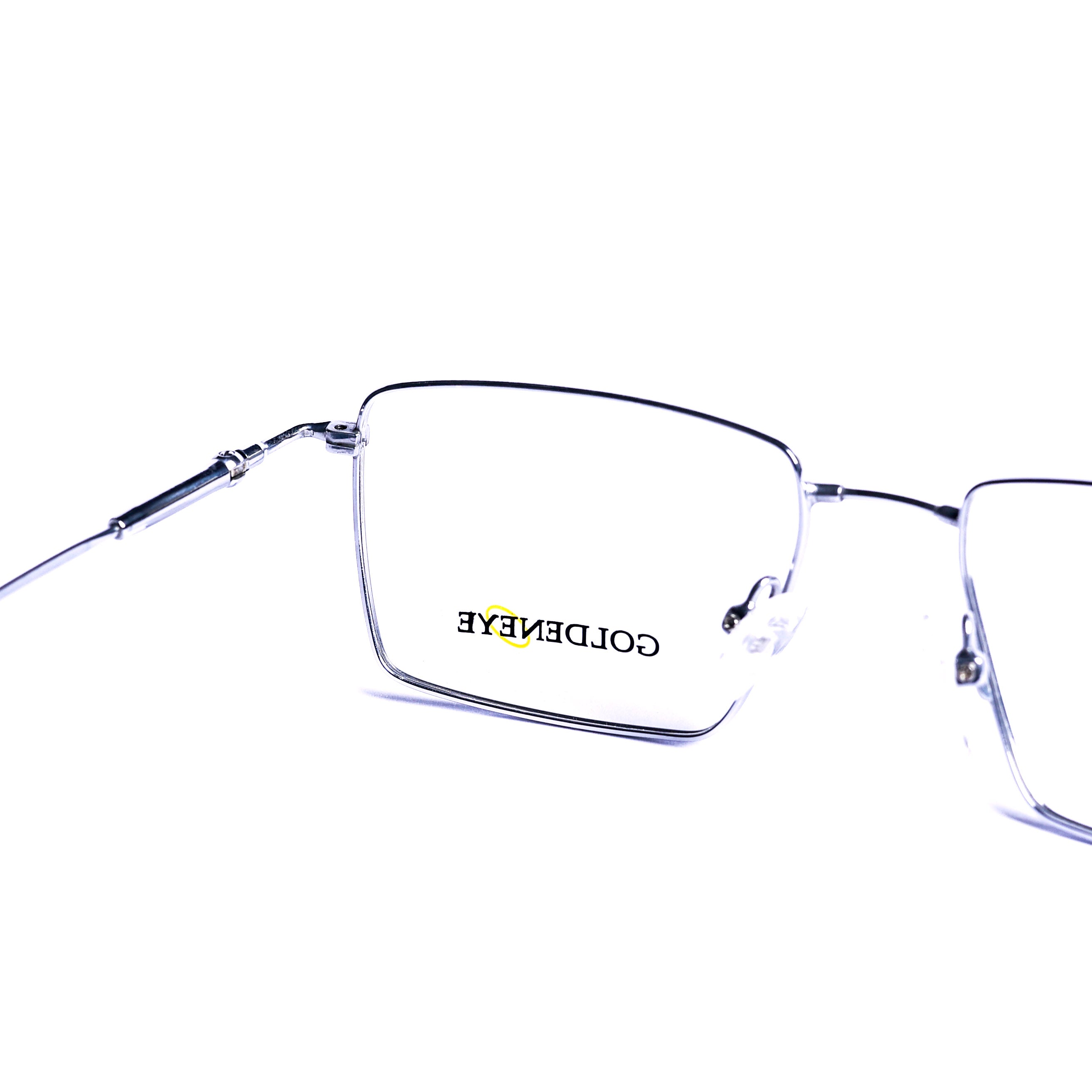 Square Silver Eyeglasses