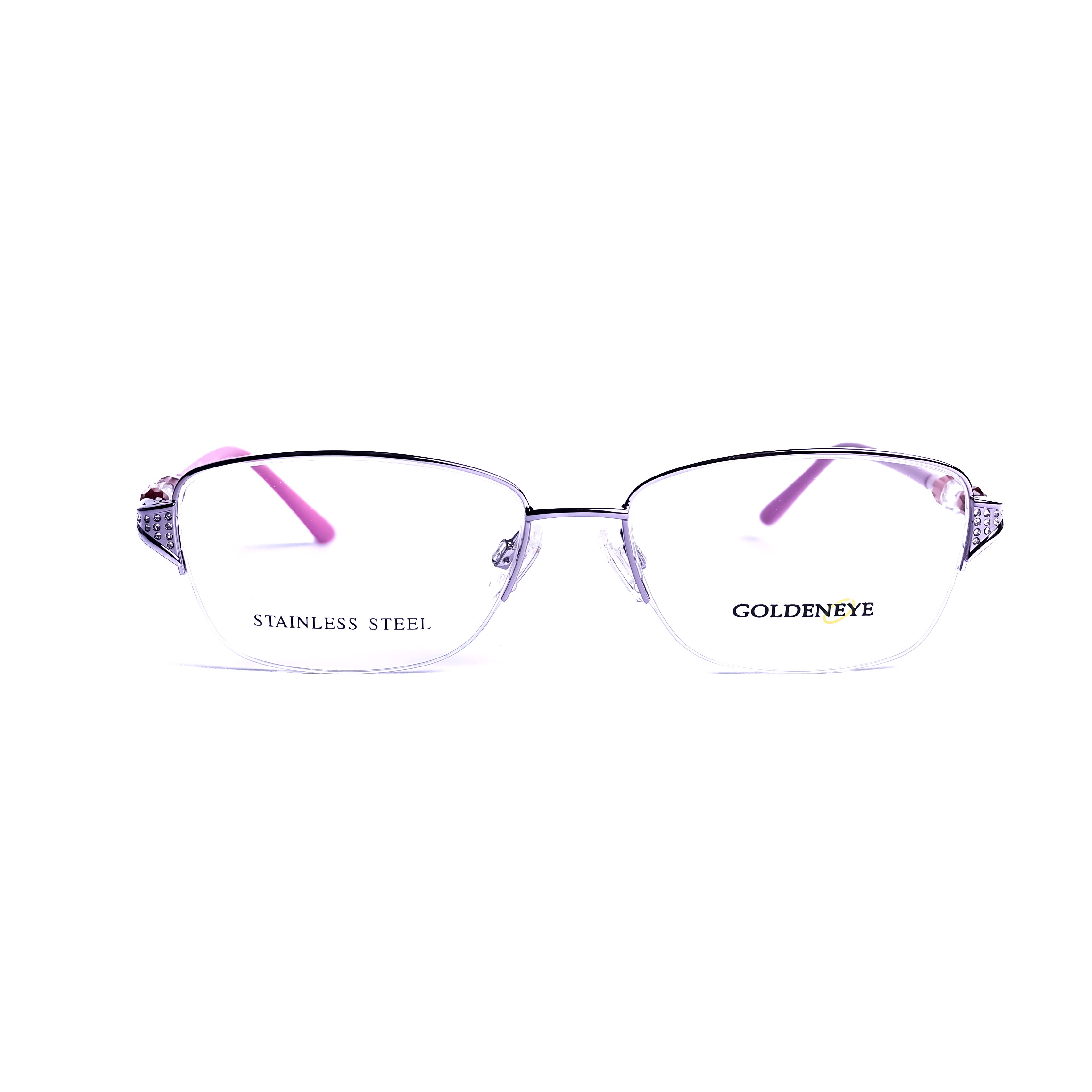 نظارات طبية مربع بنفسجي