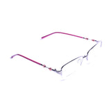 نظارات طبية مربع بنفسجي