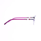 نظارات طبية مربع بنفسجي