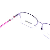 نظارات طبية مربع بنفسجي