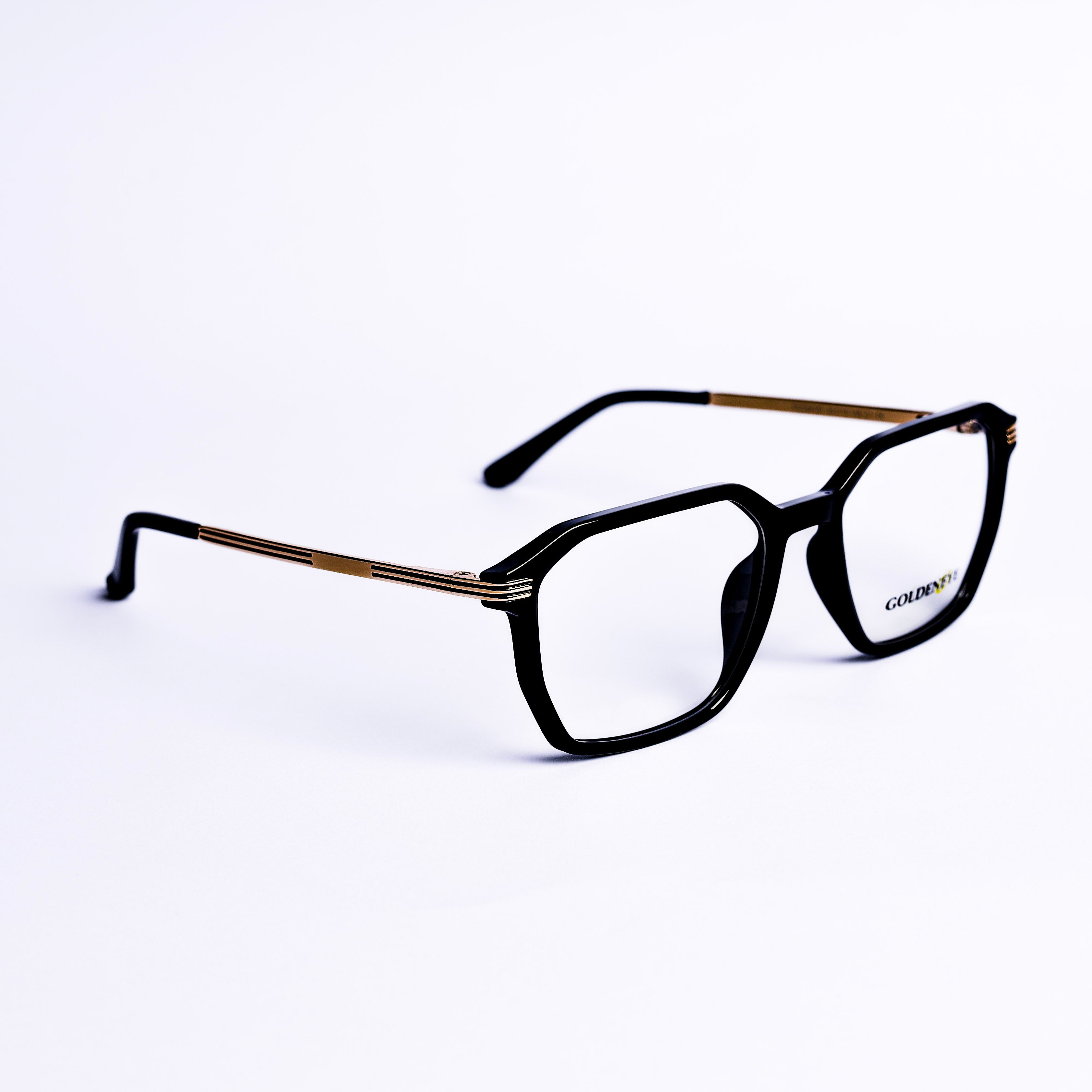 Square Black Eyeglasses