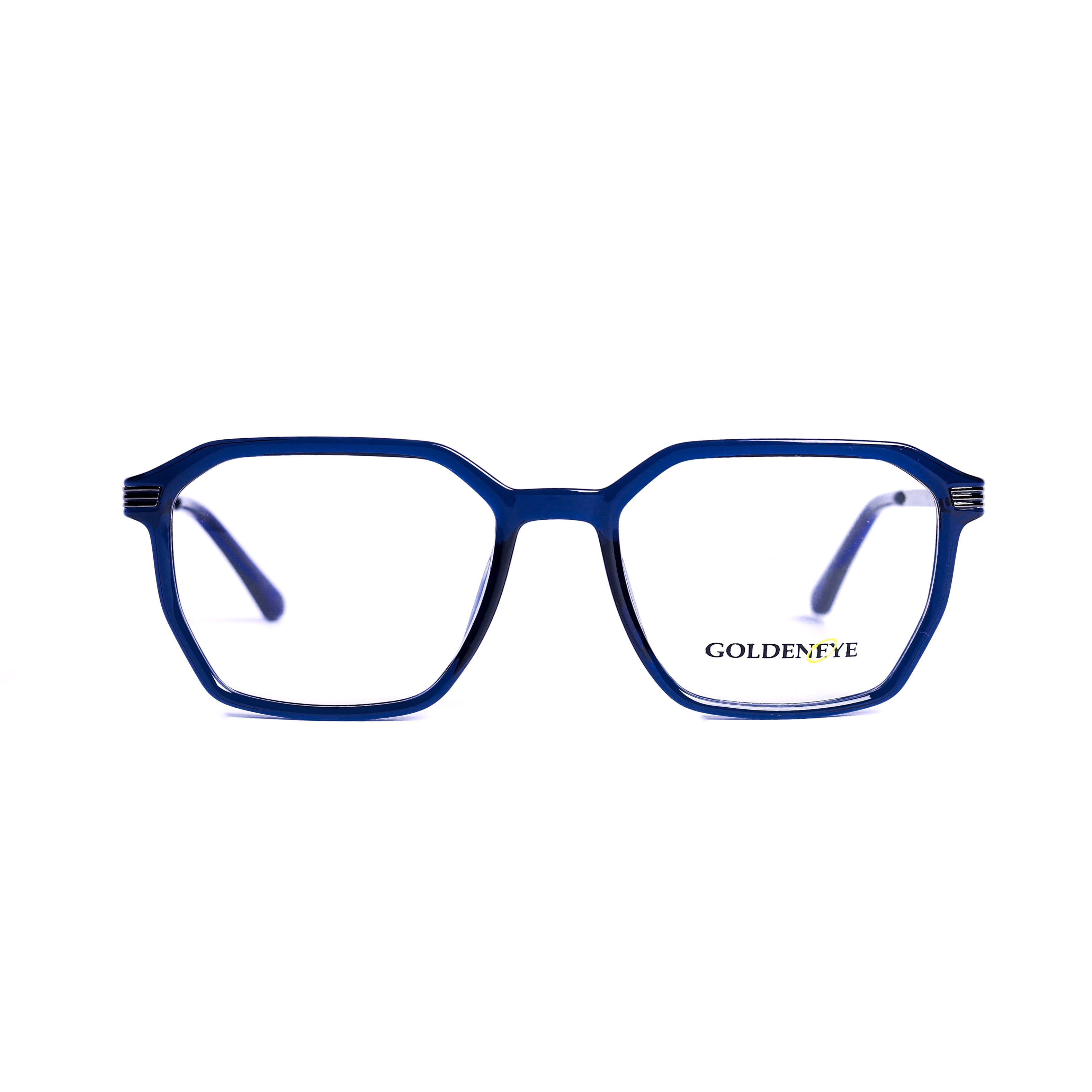 Square Blue Eyeglasses