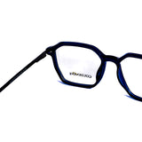 Square Blue Eyeglasses