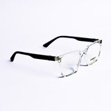 Square Transparent  Eyeglasses