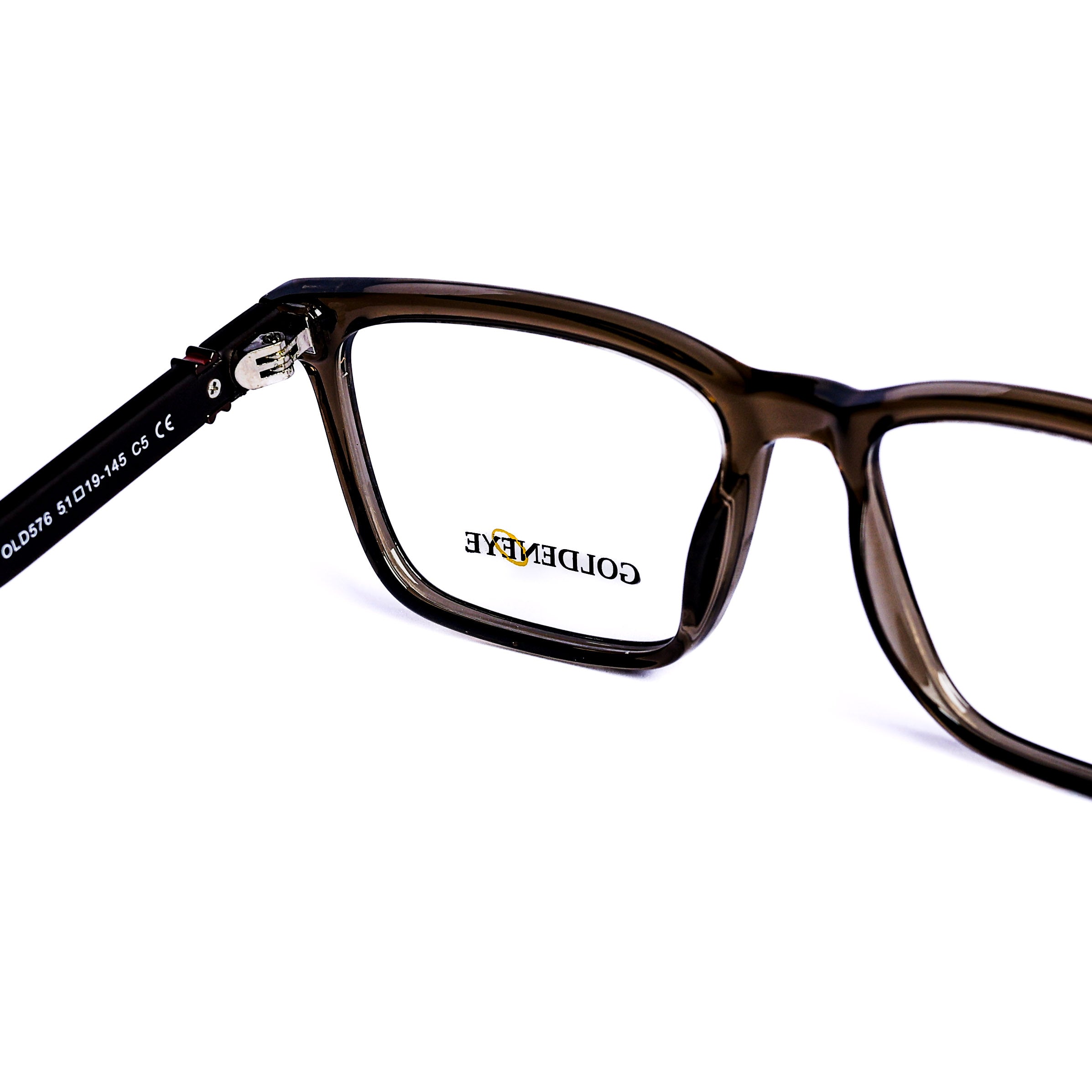 Square Gray Eyeglasses