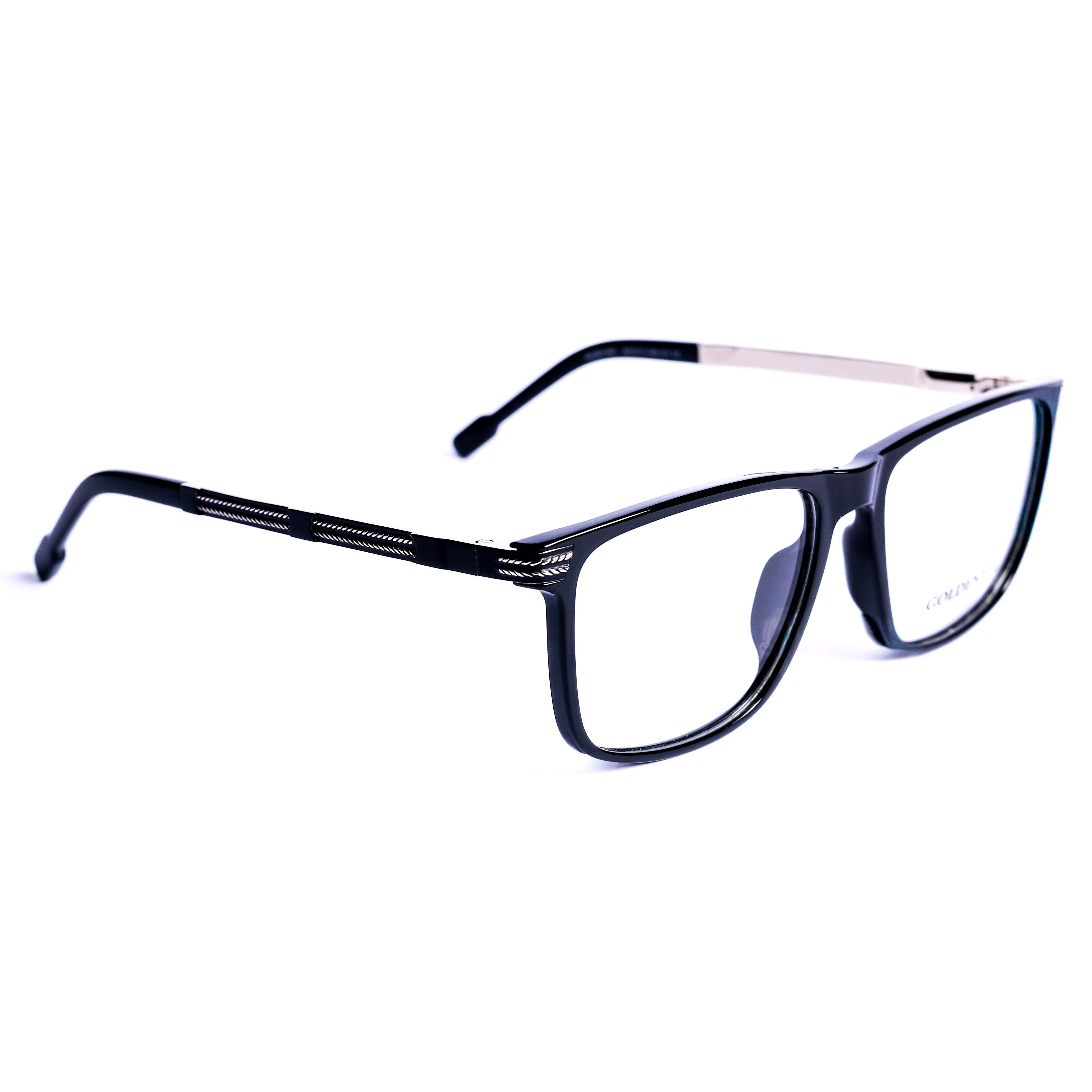 Square Black  Eyeglasses