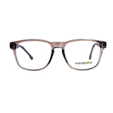 Square Light Bown Eyeglasses