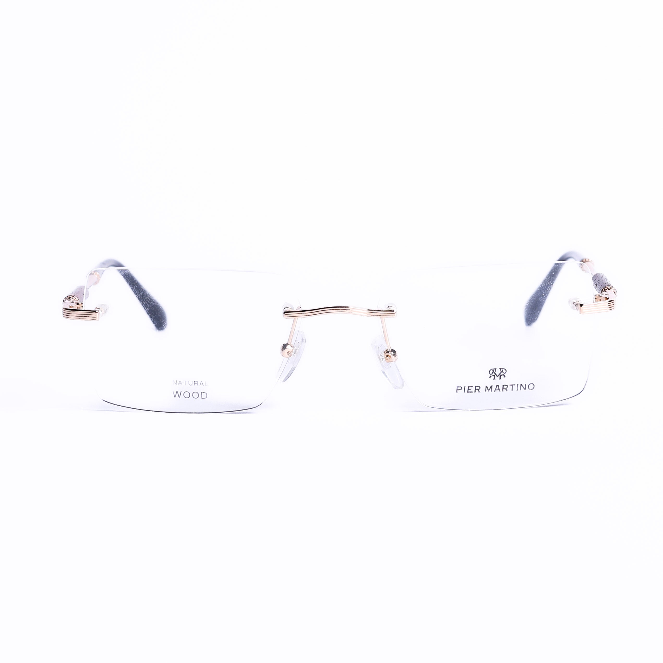 Square Gold Eyeglasses