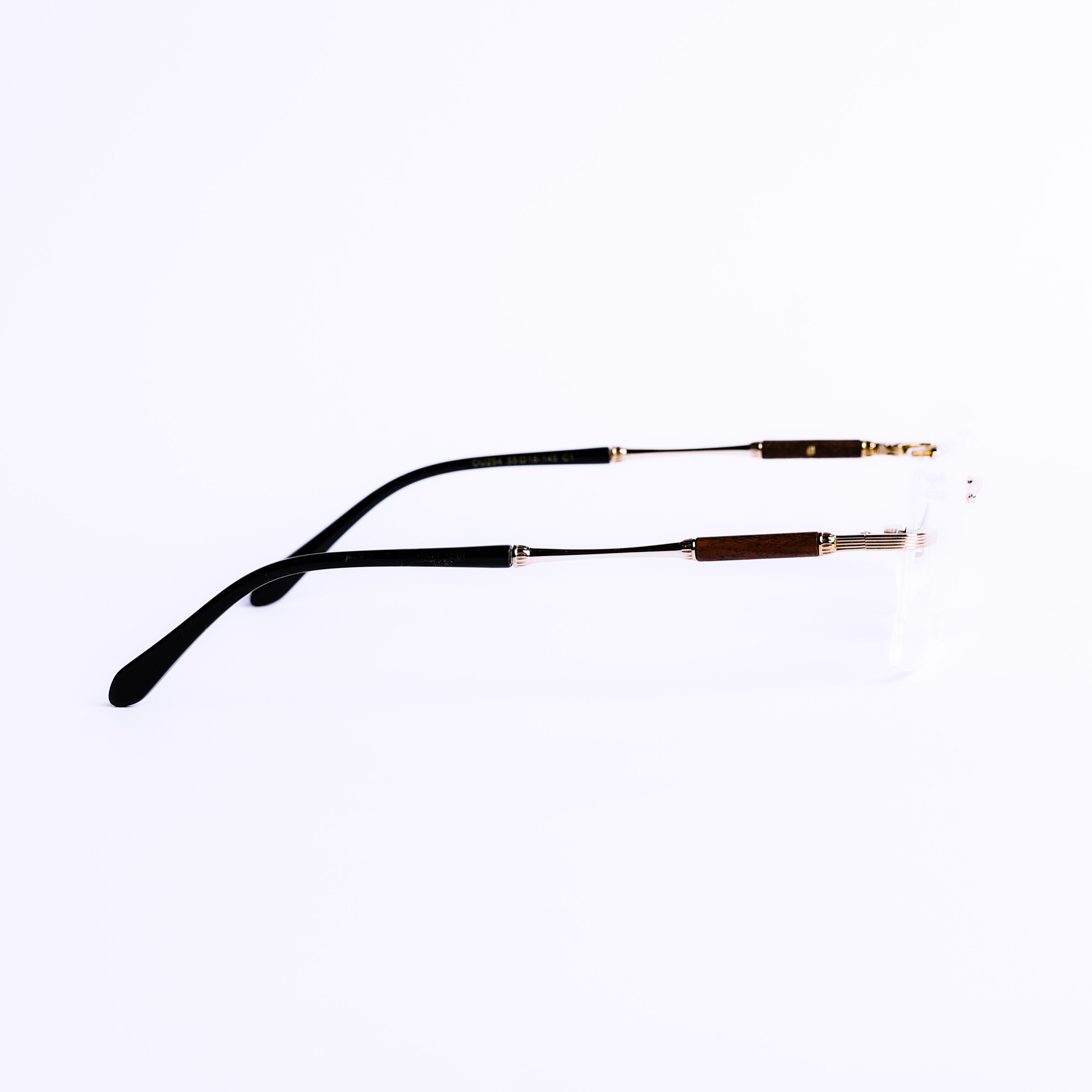 Square Gold Eyeglasses