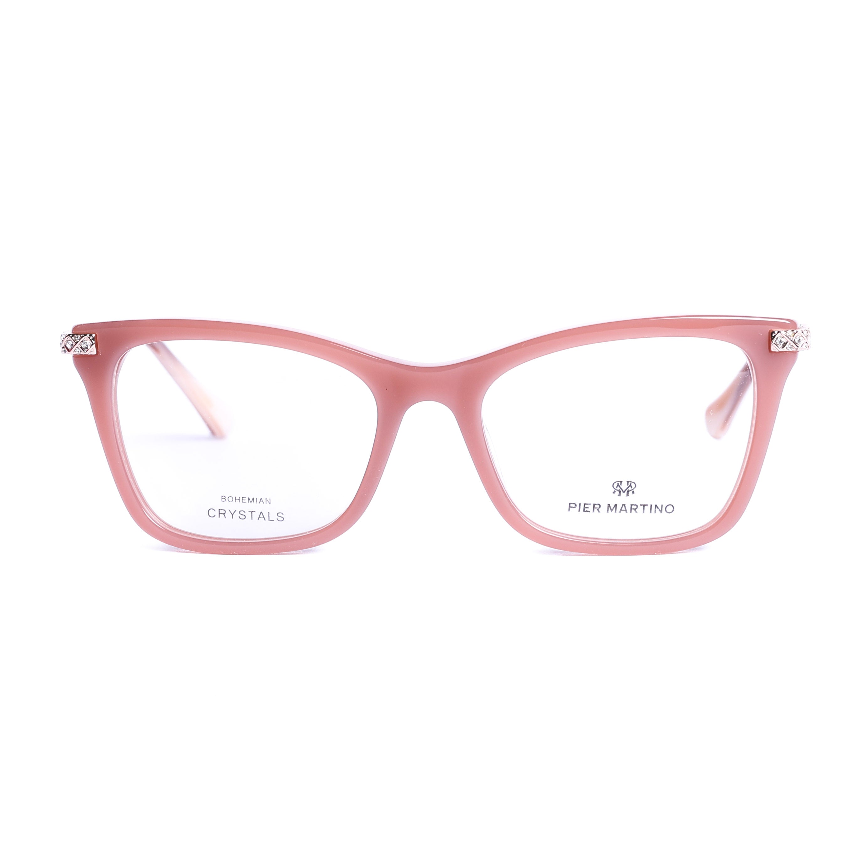 Rectangle Pink Eyeglasses