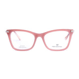 Rectangle Pink Eyeglasses