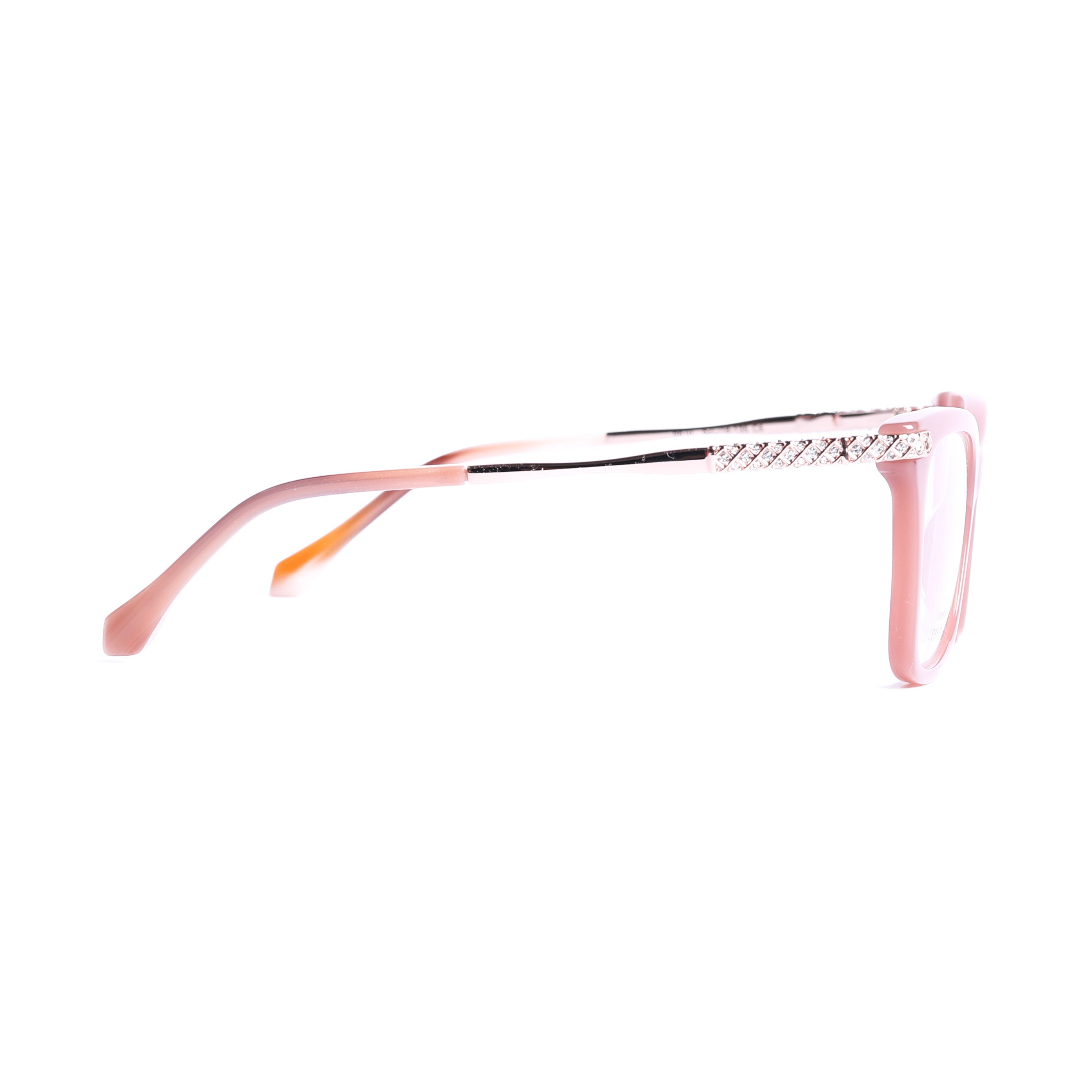 Rectangle Pink Eyeglasses