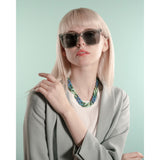 Square Black Sunglasses