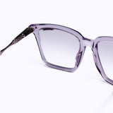 Square Smoke Crystal  Sunglasses