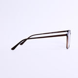 Square Brown Eyeglasses