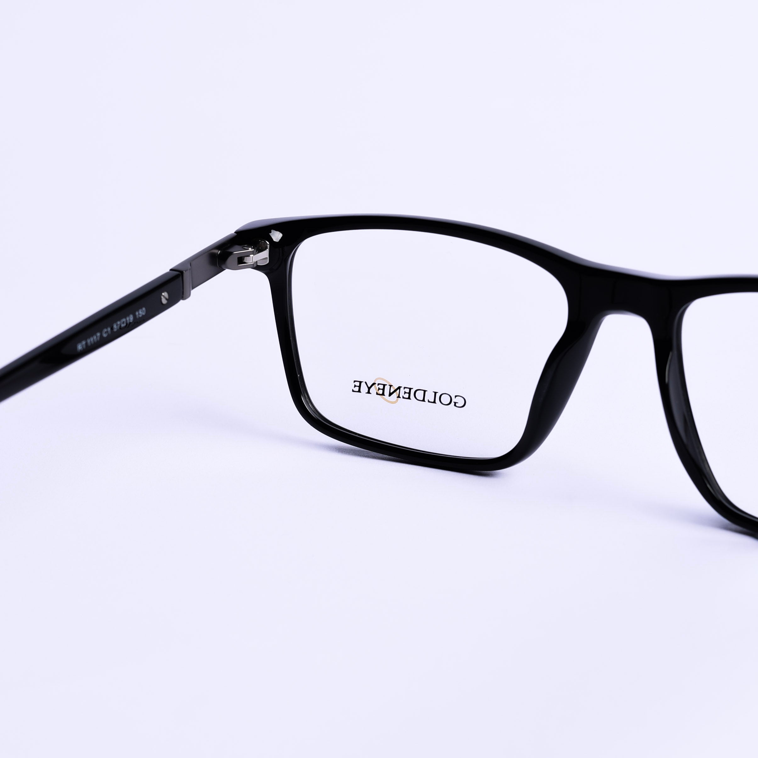 Square Black Eyeglasses