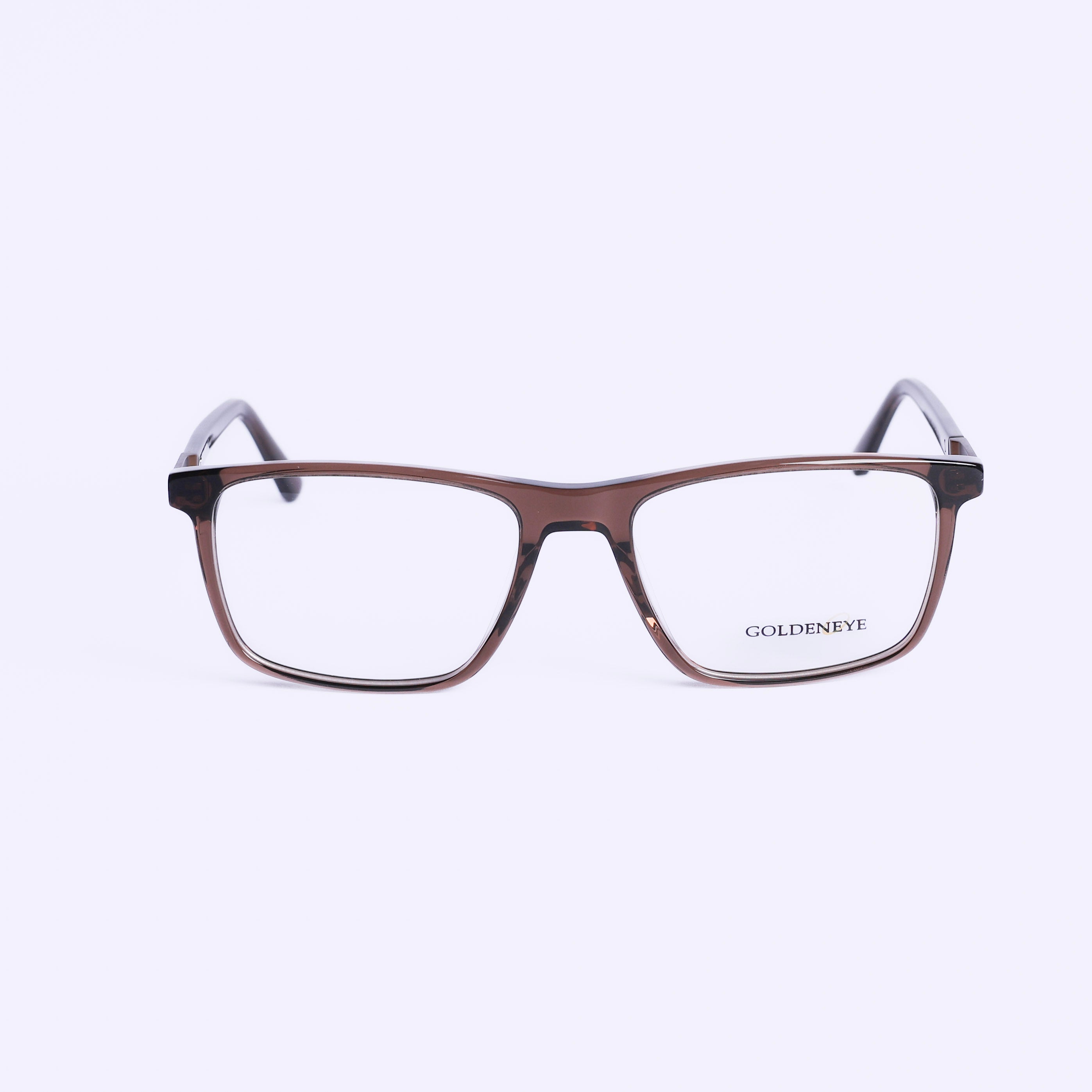 Square Brown Eyeglasses